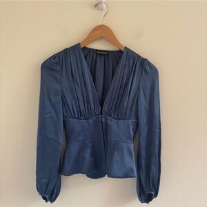 NICHOLAS Australia Revolve Satin Corset Bustier Top